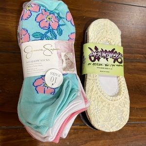 Jessica Simpson and Journeys socks (womens 4-10)